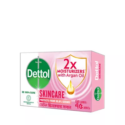 Dettol Bathing Soap Bar Skincare 75 gm
